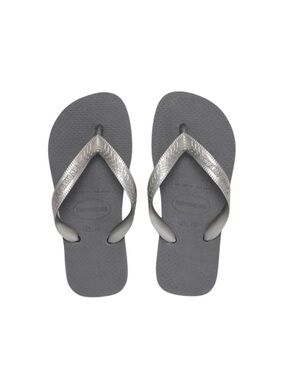 Brand New Havaianas Flip Flops in Steel Grey